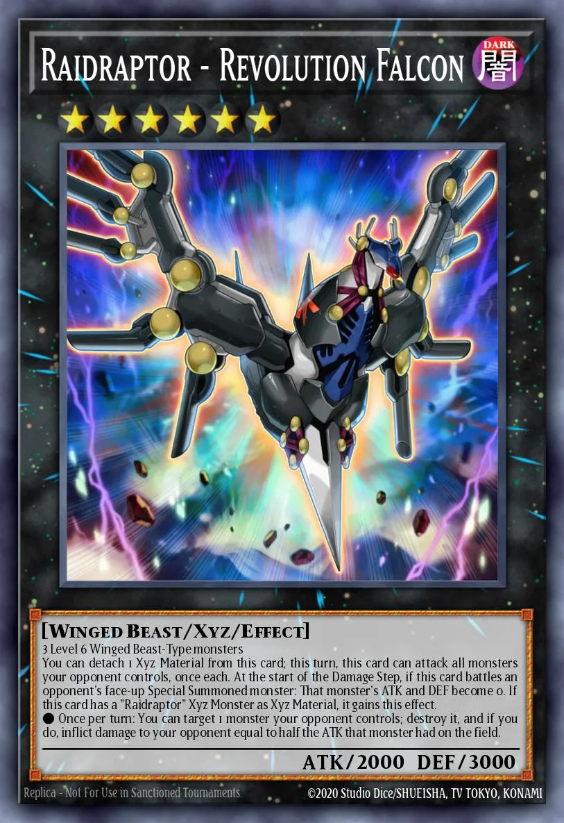 Raidraptor - Revolution Falcon · Crossed Souls: Advance Edition 81927732/4