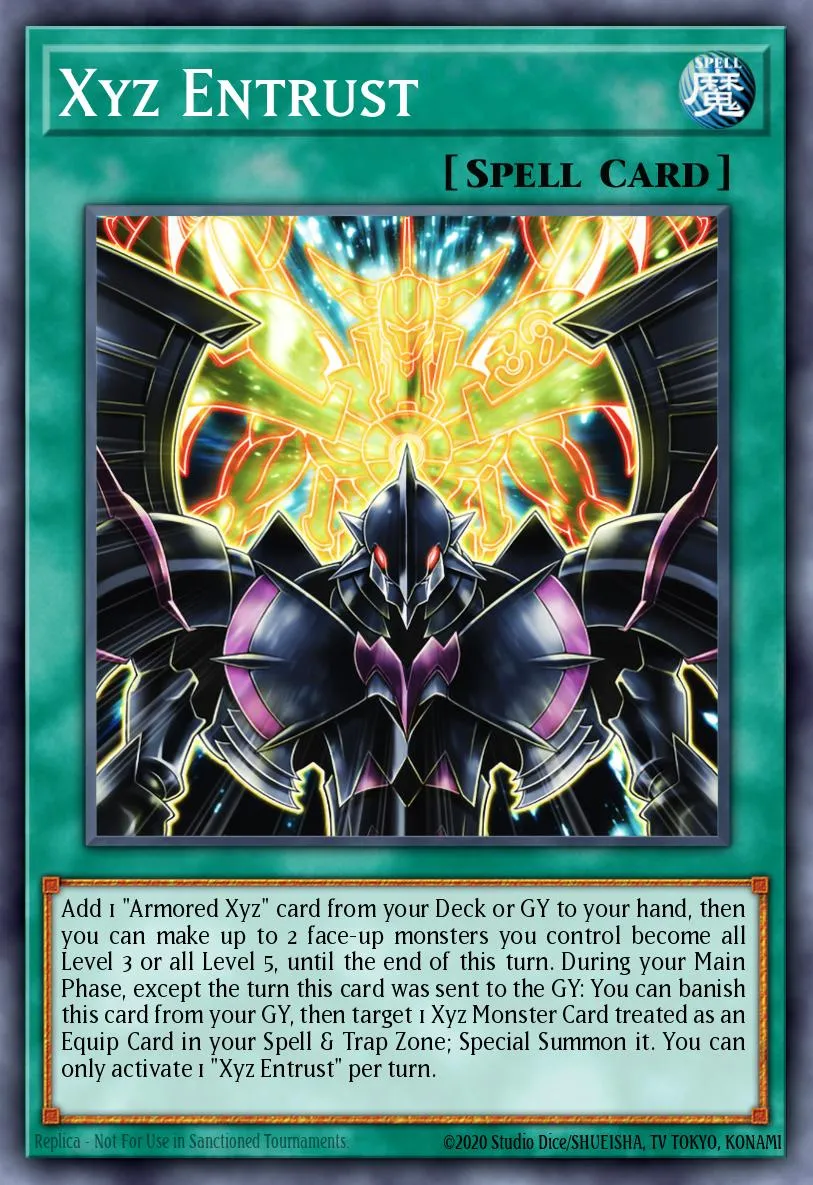 Xyz Entrust · Age of Overlord 81978611/101