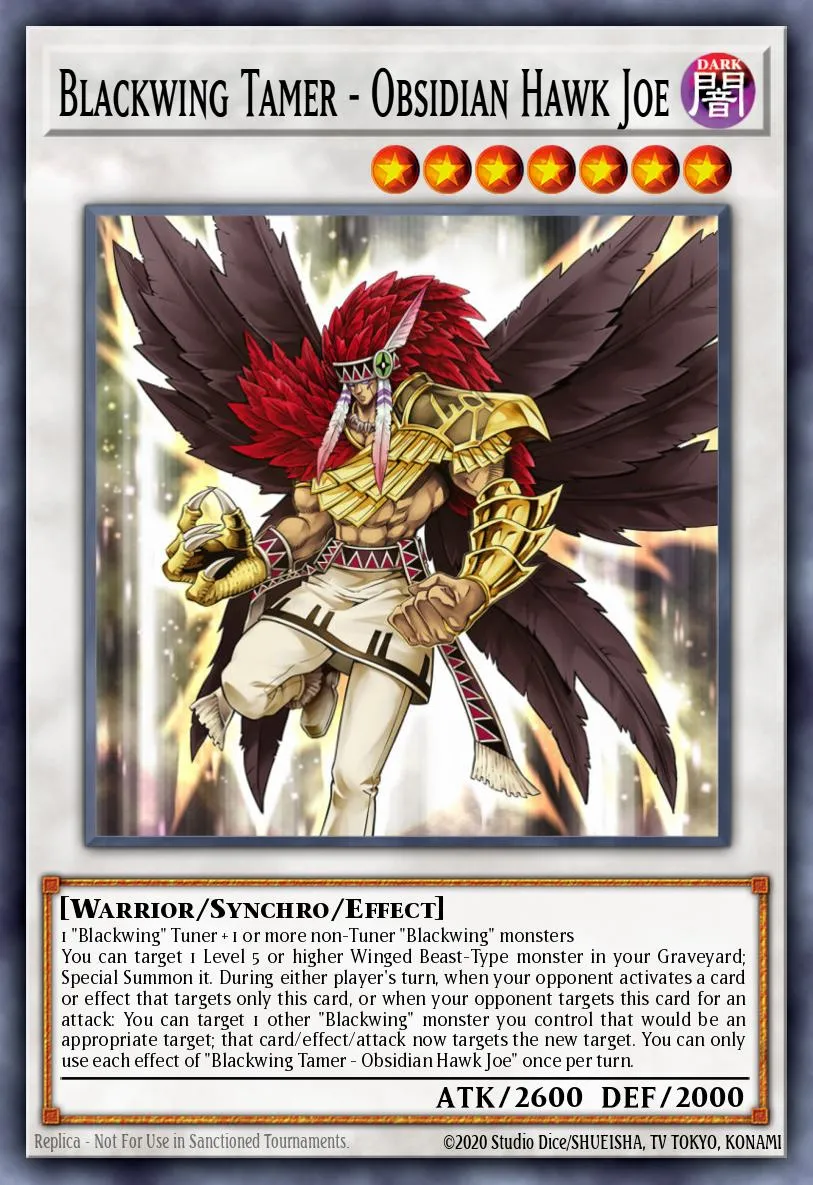 Blackwing Tamer - Obsidian Hawk Joe · Premium Gold: Return of the Bling 81983656/91