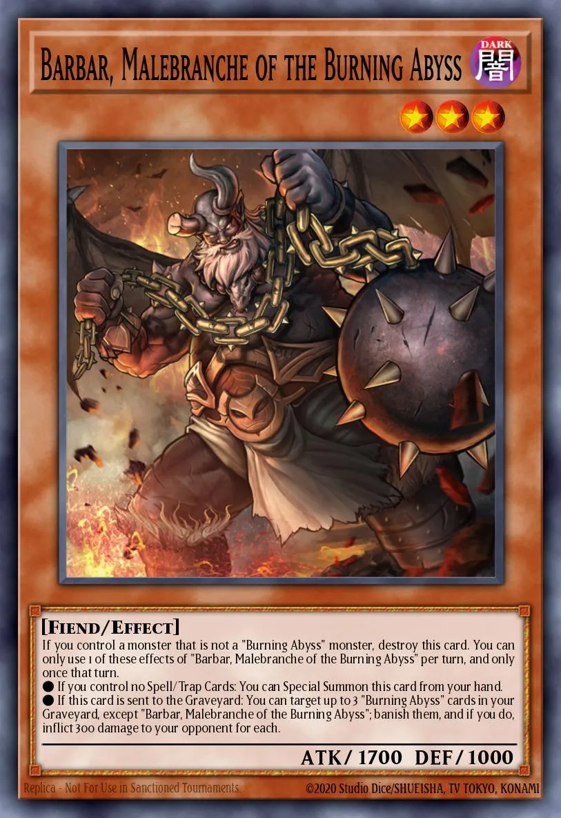 Barbar, Malebranche of the Burning Abyss · Crossed Souls: Advance Edition 81992475/4