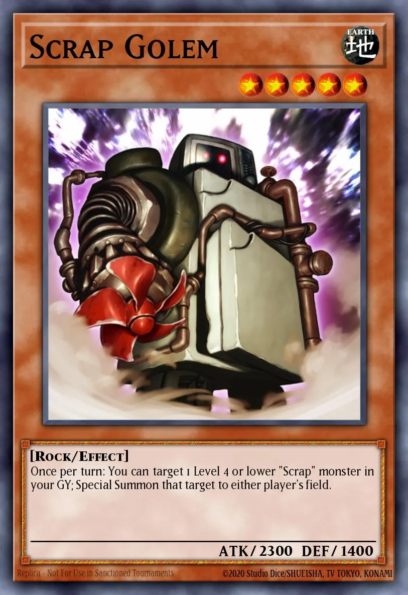 Scrap Golem · Duelist Revolution: Special Edition 82012319/2