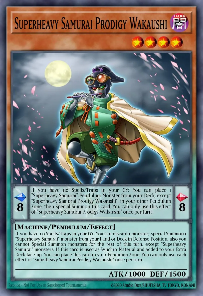 Superheavy Samurai Prodigy Wakaushi · Cyberstorm Access 82112494/101