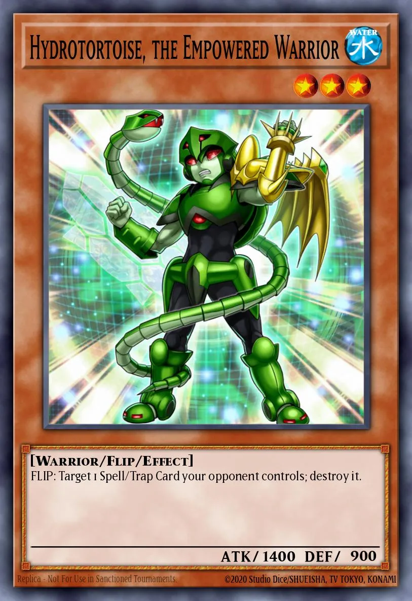 Hydrotortoise, the Empowered Warrior · Super Starter: Space-Time Showdown 82176812/40
