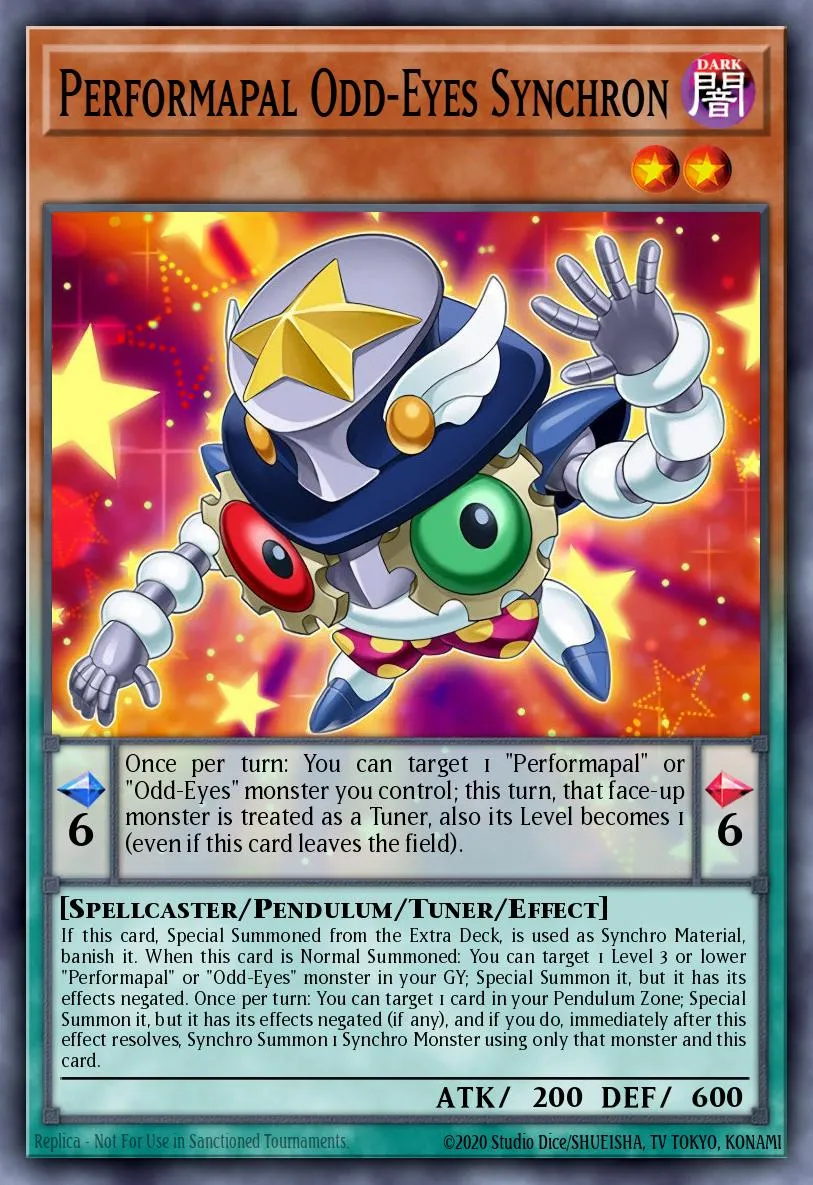 Performapal Odd-Eyes Synchron · Battles of Legend: Light's Revenge 82224646/80