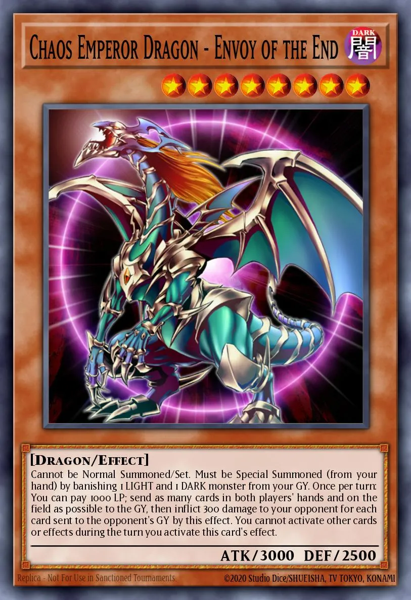 Chaos Emperor Dragon - Envoy of the End · Invasion of Chaos: Special Edition 82301904/4