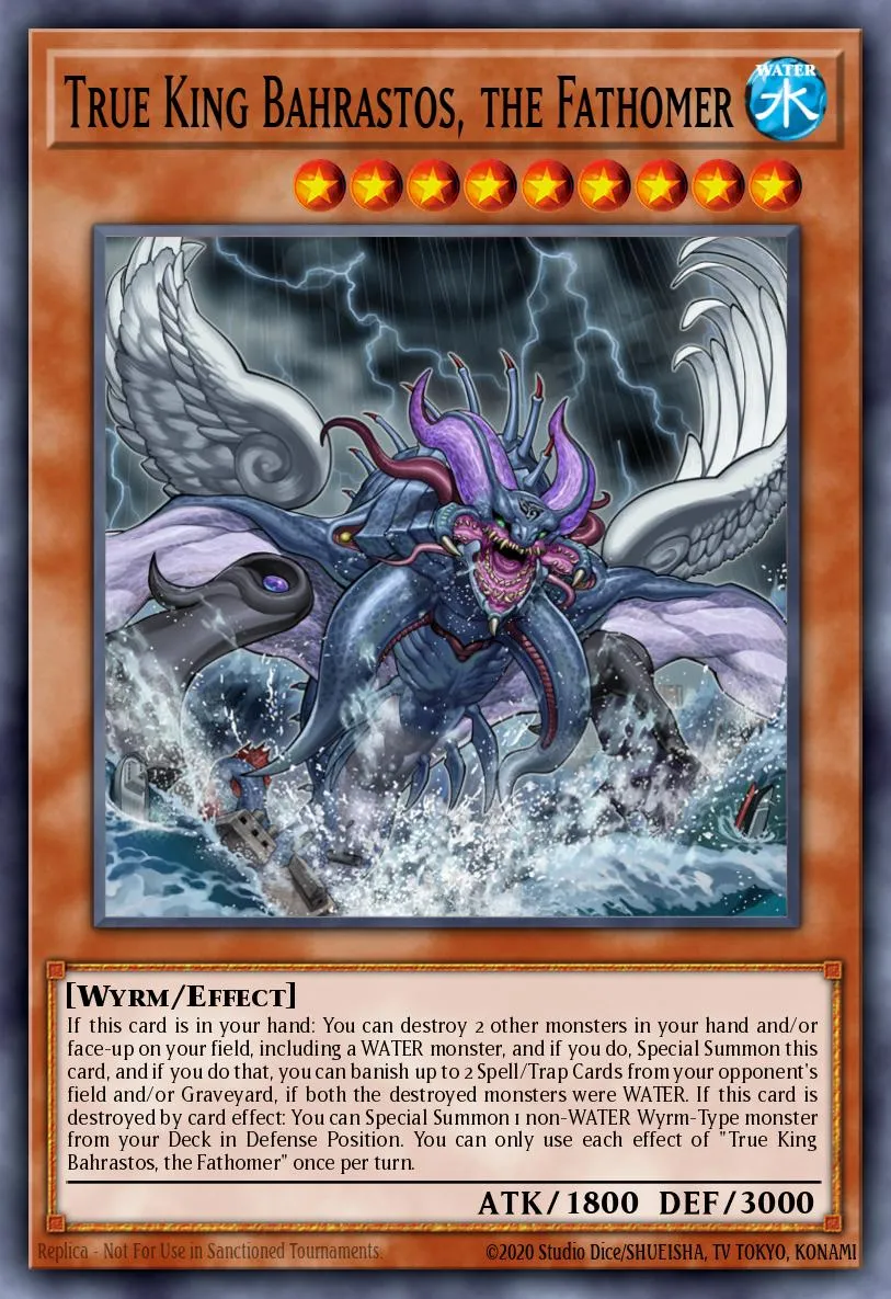 True King Bahrastos, the Fathomer · Invasion: Vengeance: Special Edition 82321037/4