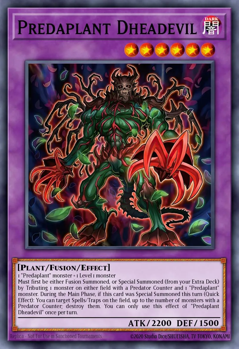 Predaplant Dheadevil · Yu-Gi-Oh (No Set) 82370493