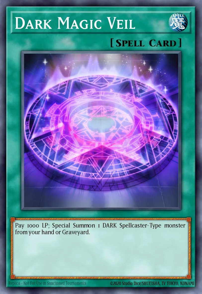 Dark Magic Veil · Yu-Gi-Oh! The Dark Side of Dimensions Movie Pack: Gold Edition 82404868/61
