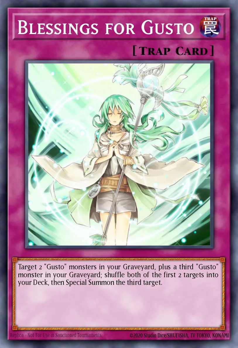 Blessings for Gusto · Duel Terminal 5b 82422049/50