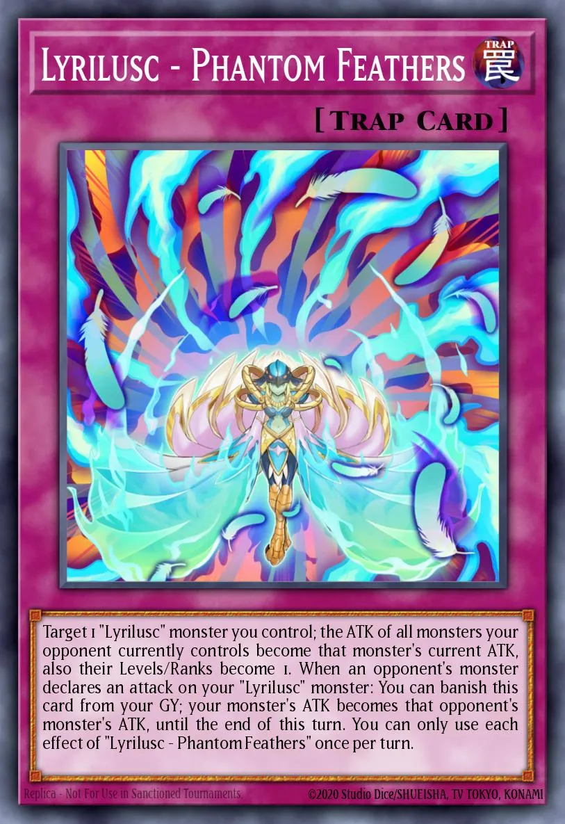 Lyrilusc - Phantom Feathers · Legendary Duelists: Synchro Storm 8243121/56
