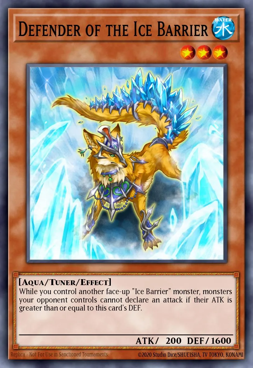 Defender of the Ice Barrier · Duel Terminal 4 82498947/100