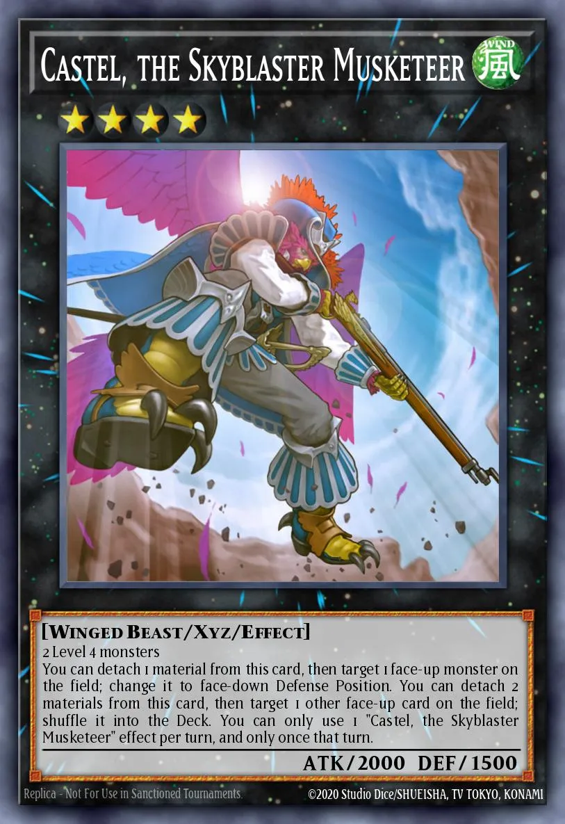 Castel, the Skyblaster Musketeer · Duelist Alliance: Deluxe Edition 82633039/7