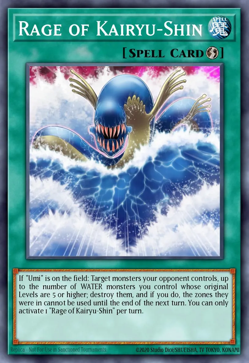 Rage of Kairyu-Shin · Legendary Duelists 82685480/52