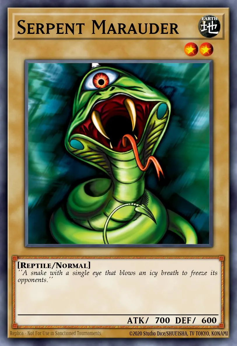 Serpent Marauder · Yu-Gi-Oh (No Set) 82742611