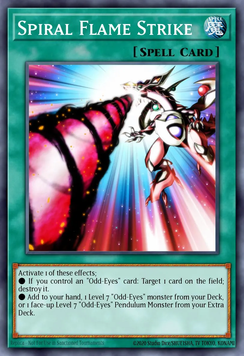 Spiral Flame Strike · Duelist Pack: Dimensional Guardians 82768499/45