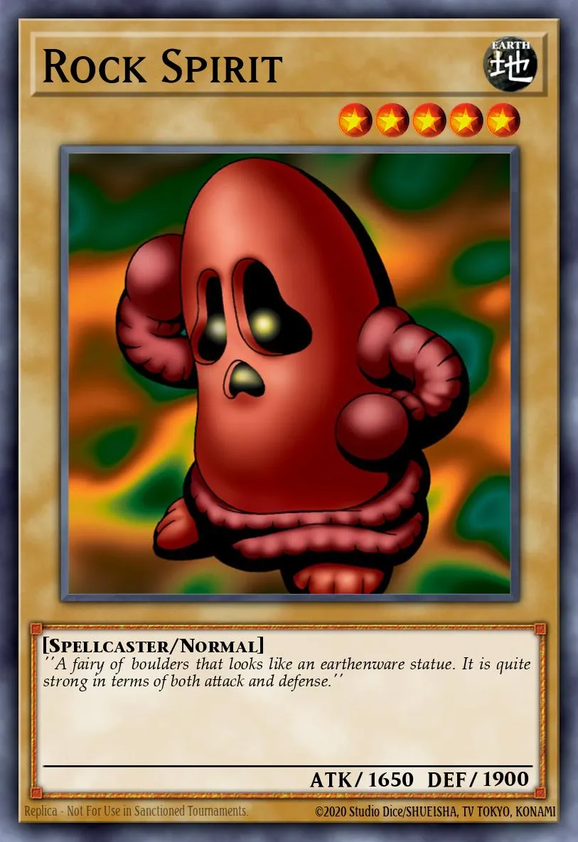 Rock Spirit · Yu-Gi-Oh (No Set) 82818645