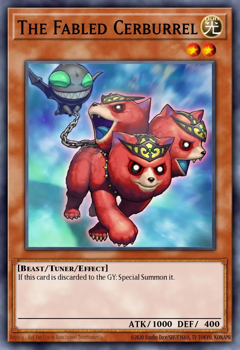 The Fabled Cerburrel · Duel Terminal 4 82888408/100