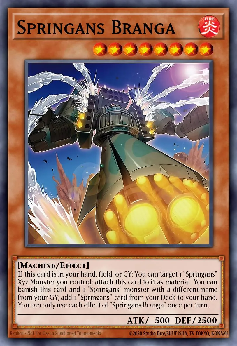 Springans Branga · Blazing Vortex Premiere! promotional card 83203672/1