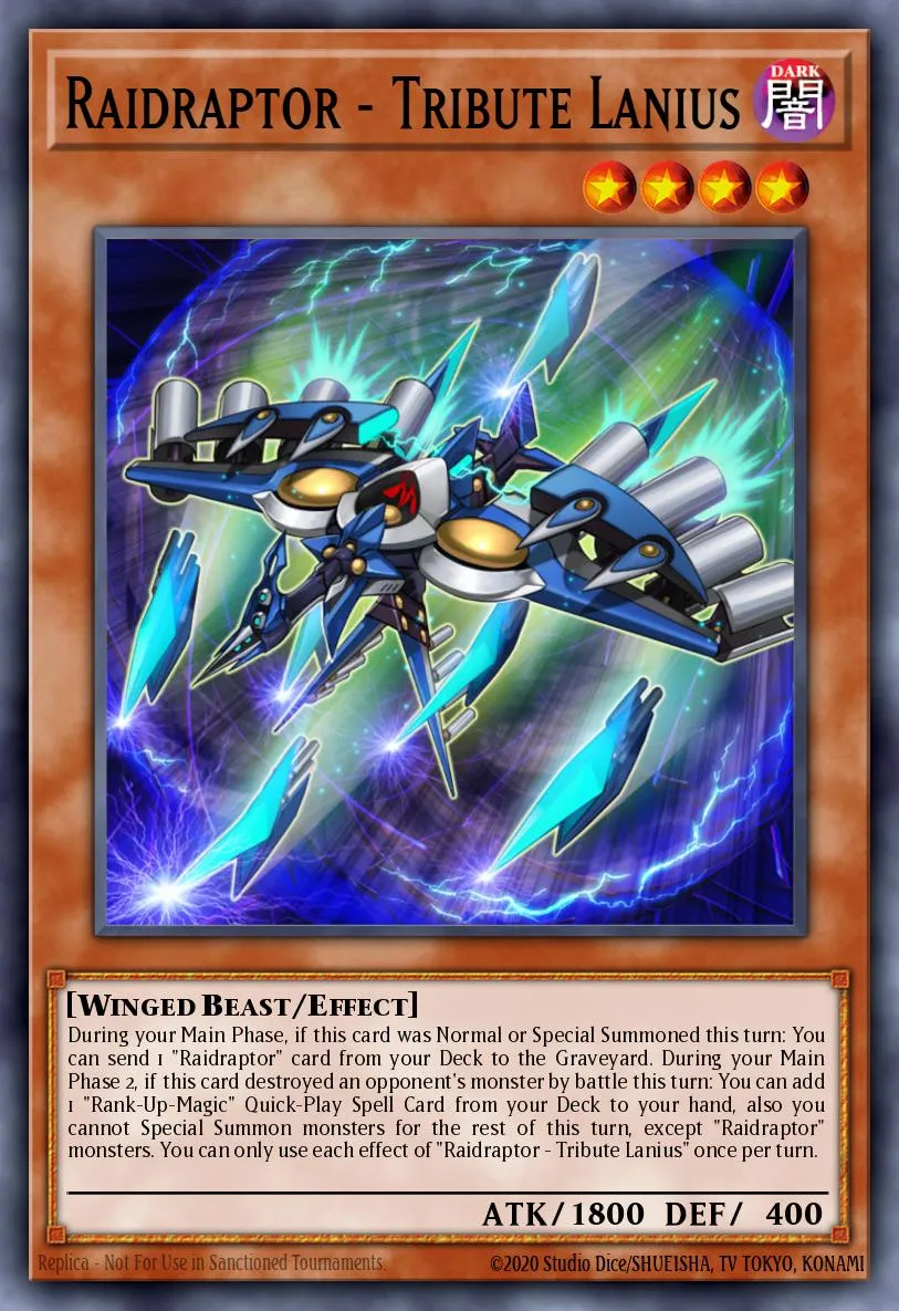 Raidraptor - Tribute Lanius · Wing Raiders 83236601/60