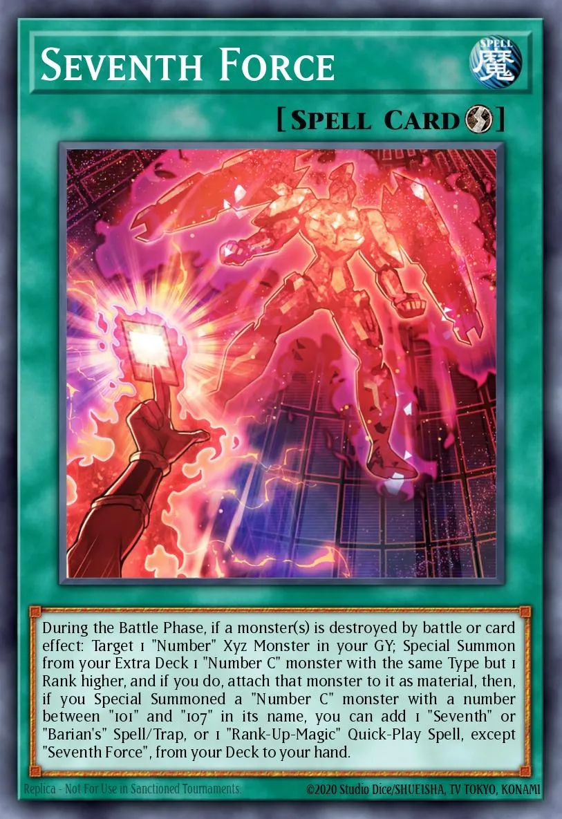 Seventh Force · Legendary Duelists: Soulburning Volcano 83293635/62