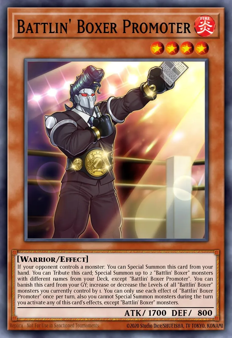 Battlin' Boxer Promoter · Legendary Duelists: Soulburning Volcano 83315222/62