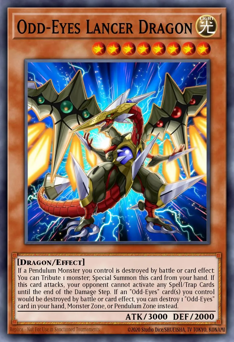 Odd-Eyes Lancer Dragon · Battles of Legend: Light's Revenge 83347294/80
