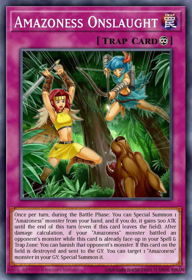 Amazoness Onslaught · Legendary Duelists 83407038/52