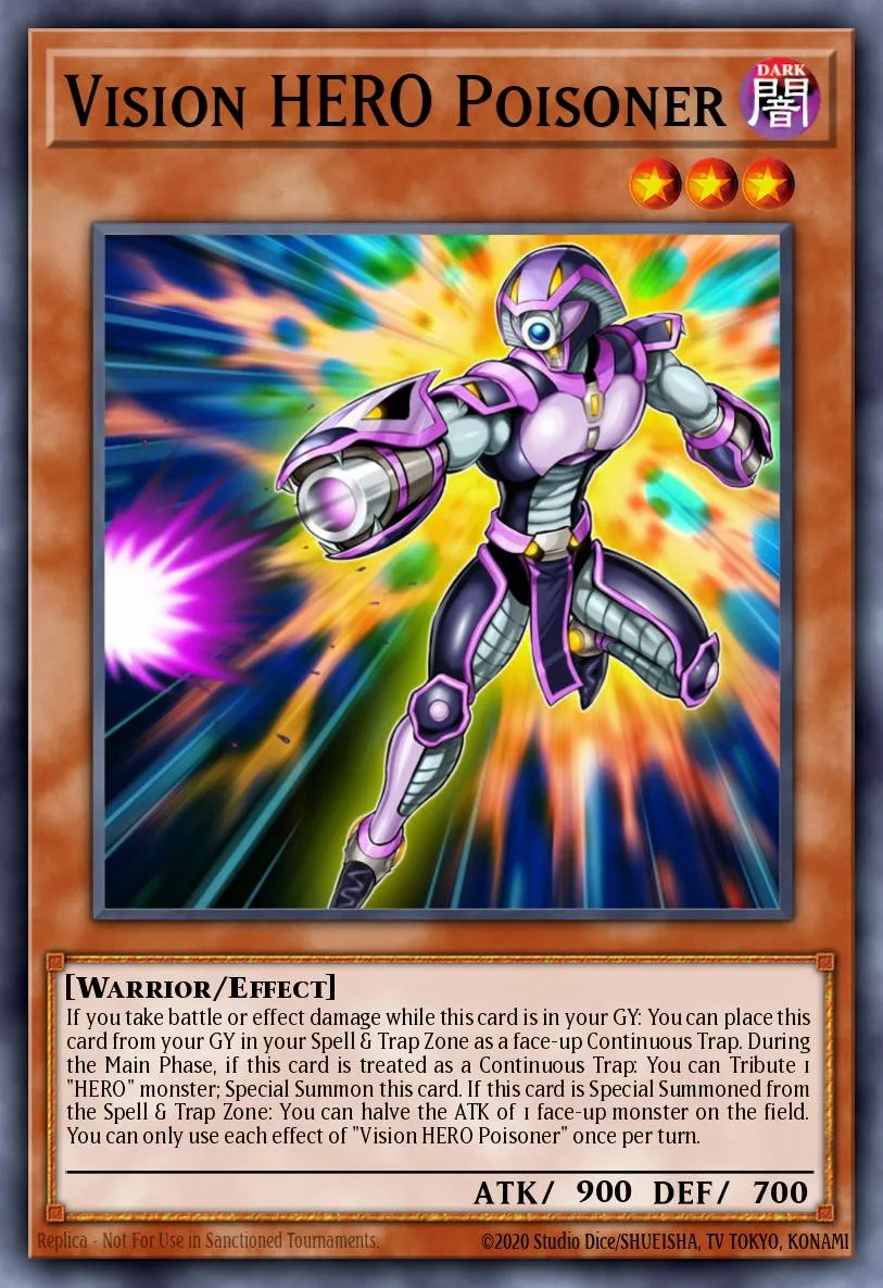 Vision HERO Poisoner · Battles of Legend: Hero's Revenge 83414006/94