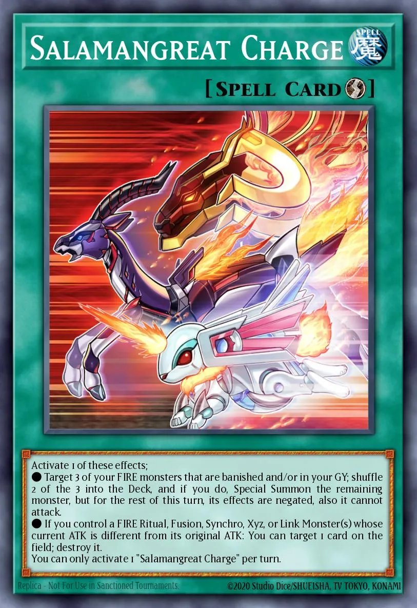 Salamangreat Charge · Legendary Duelists: Soulburning Volcano 83533296/62