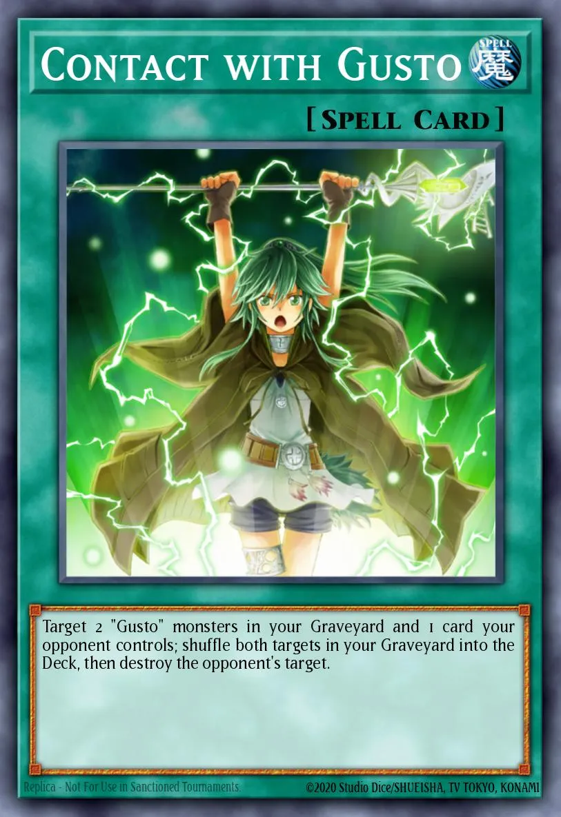 Contact with Gusto · Duel Terminal 5b 83544697/50