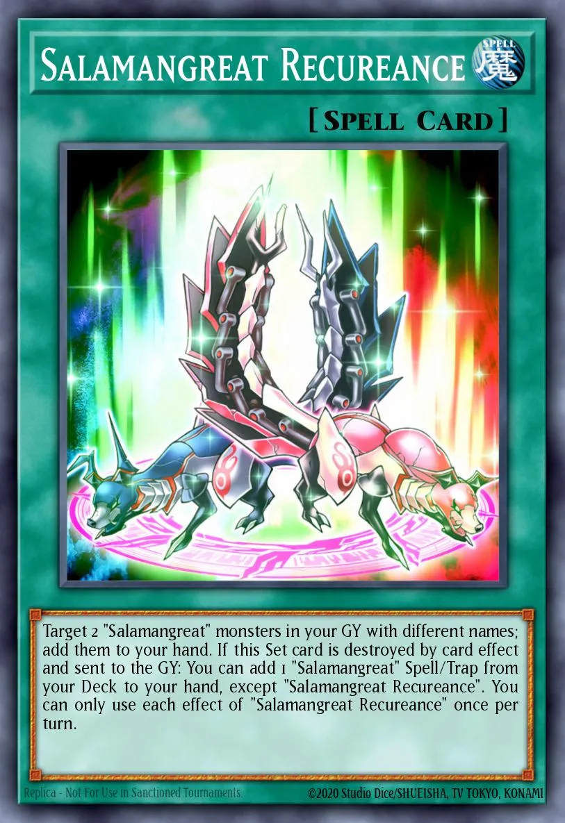 Salamangreat Recureance · Dark Neostorm Special Edition 83554231/4