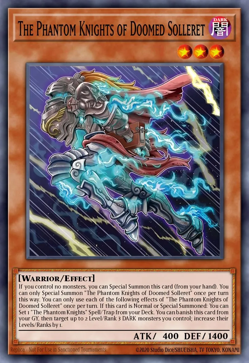 The Phantom Knights of Doomed Solleret · Yu-Gi-Oh (No Set) 83566725
