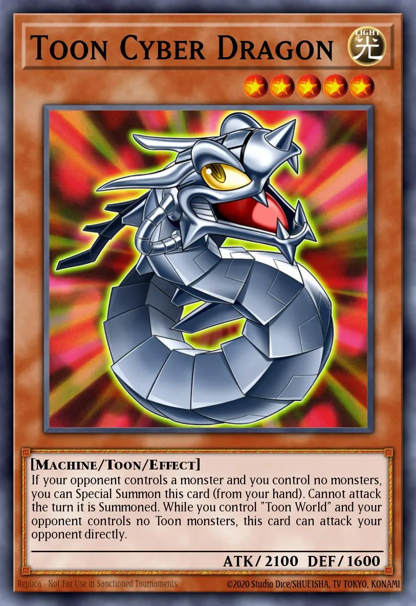 Toon Cyber Dragon · Clash of Rebellions: Special Edition 83629030/4
