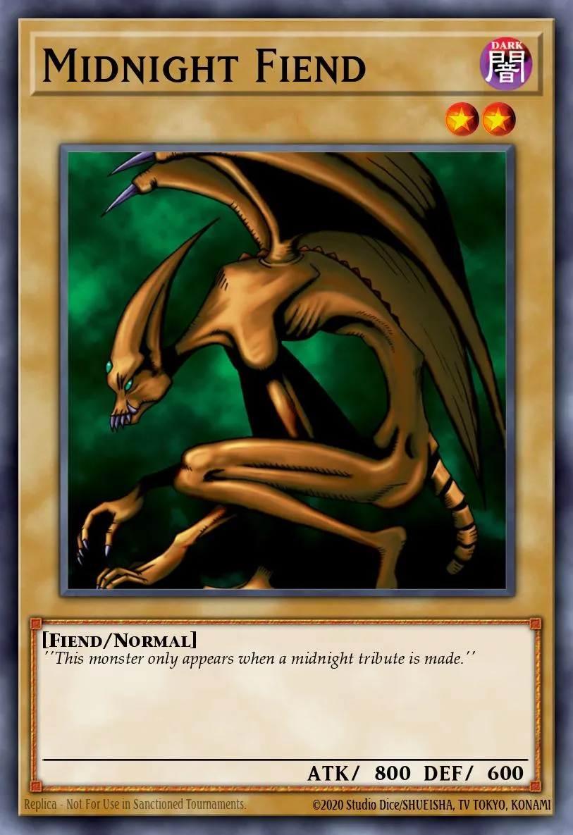 Midnight Fiend · Yu-Gi-Oh (No Set) 83678433