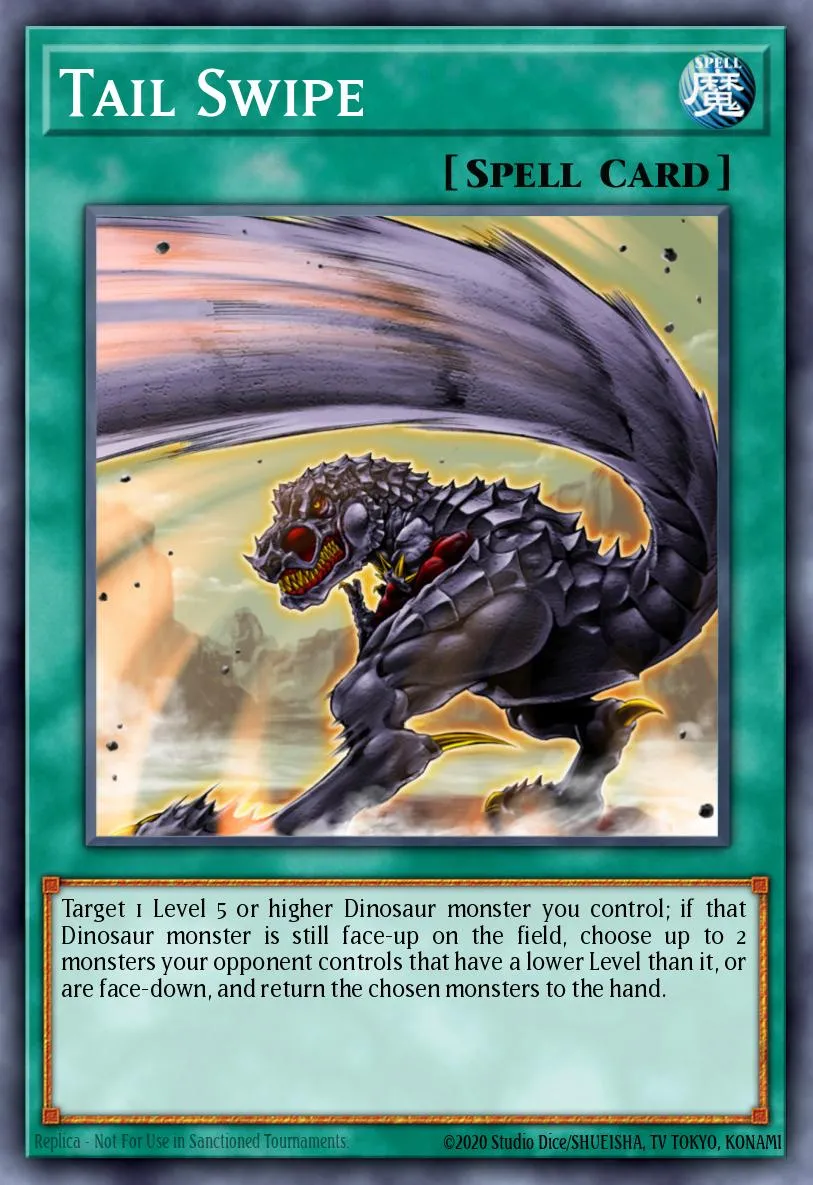 Tail Swipe · Structure Deck: Dinosaur's Rage Special Set 83682725/1