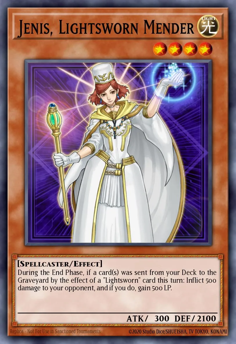 Jenis, Lightsworn Mender · The Duelist Genesis: Special Edition 83725008/2