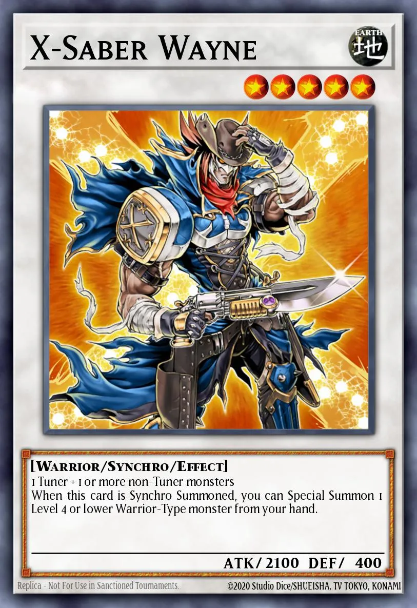 X-Saber Wayne · Duel Terminal 1 83810690/100