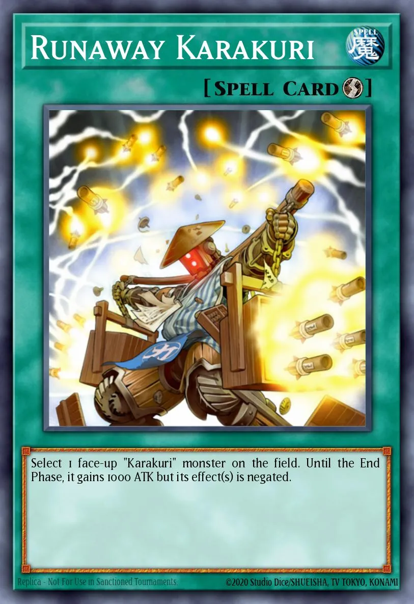 Runaway Karakuri · Extreme Victory Sneak Peek Participation Card 83831356/1