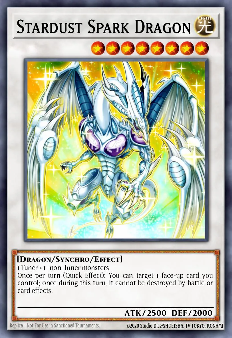 Stardust Spark Dragon · Yu-Gi-Oh! 5D's Volume 5 promotional card 83994433/1