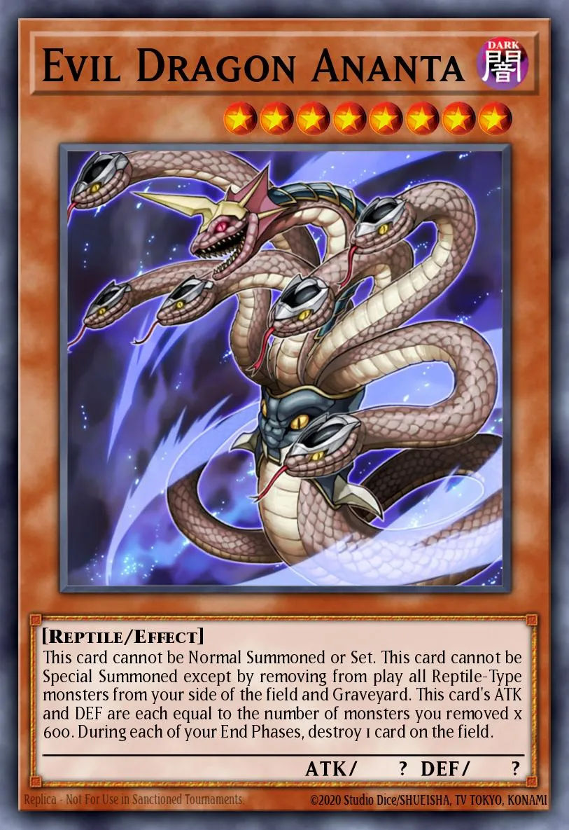 Evil Dragon Ananta · Premium Pack 2 (TCG) 8400623/20