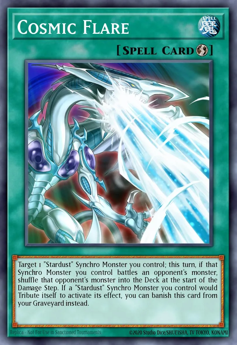 Cosmic Flare · Duelist Saga 84012625/100
