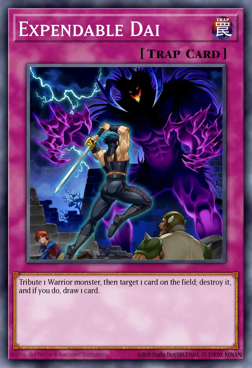 Expendable Dai · Lightning Overdrive Premiere! promotional card 84125619/1