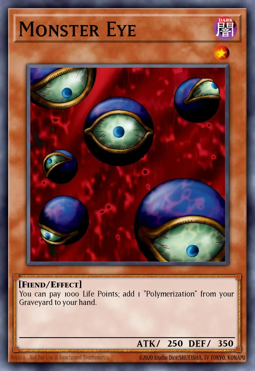 Monster Eye · World Championship 2010 Card Pack 84133008/20