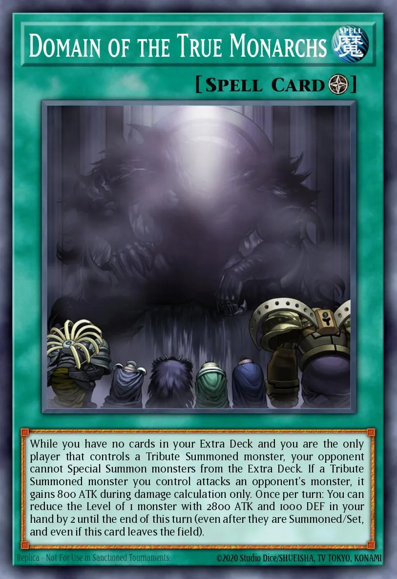 Domain of the True Monarchs · Emperor of Darkness Structure Deck 84171830/41