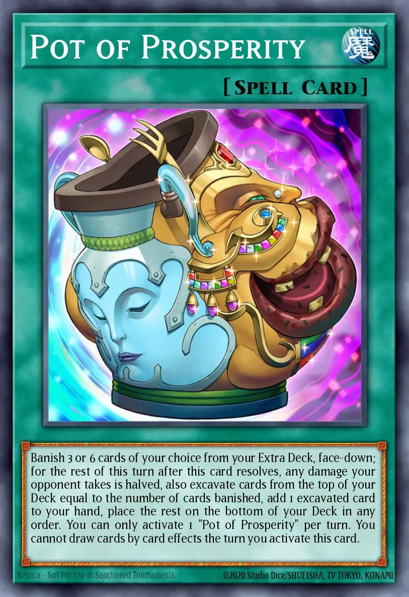 Pot of Prosperity · Blazing Vortex Premiere! promotional card 84211599/1