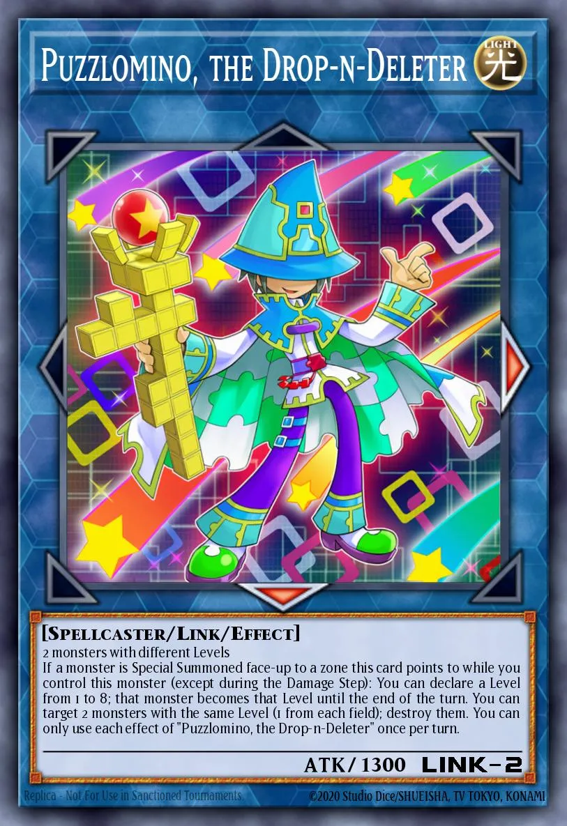 Puzzlomino, the Drop-n-Deleter · Dark Neostorm Special Edition 84271823/4