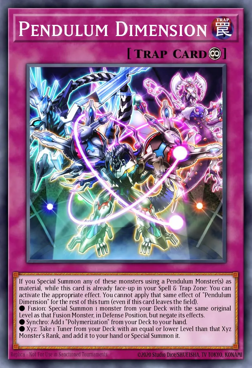 Pendulum Dimension · Legendary Duelists: Magical Hero 84274024/56