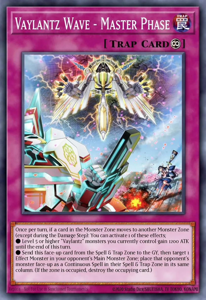 Vaylantz Wave - Master Phase · Duelist Nexus 84281045/99