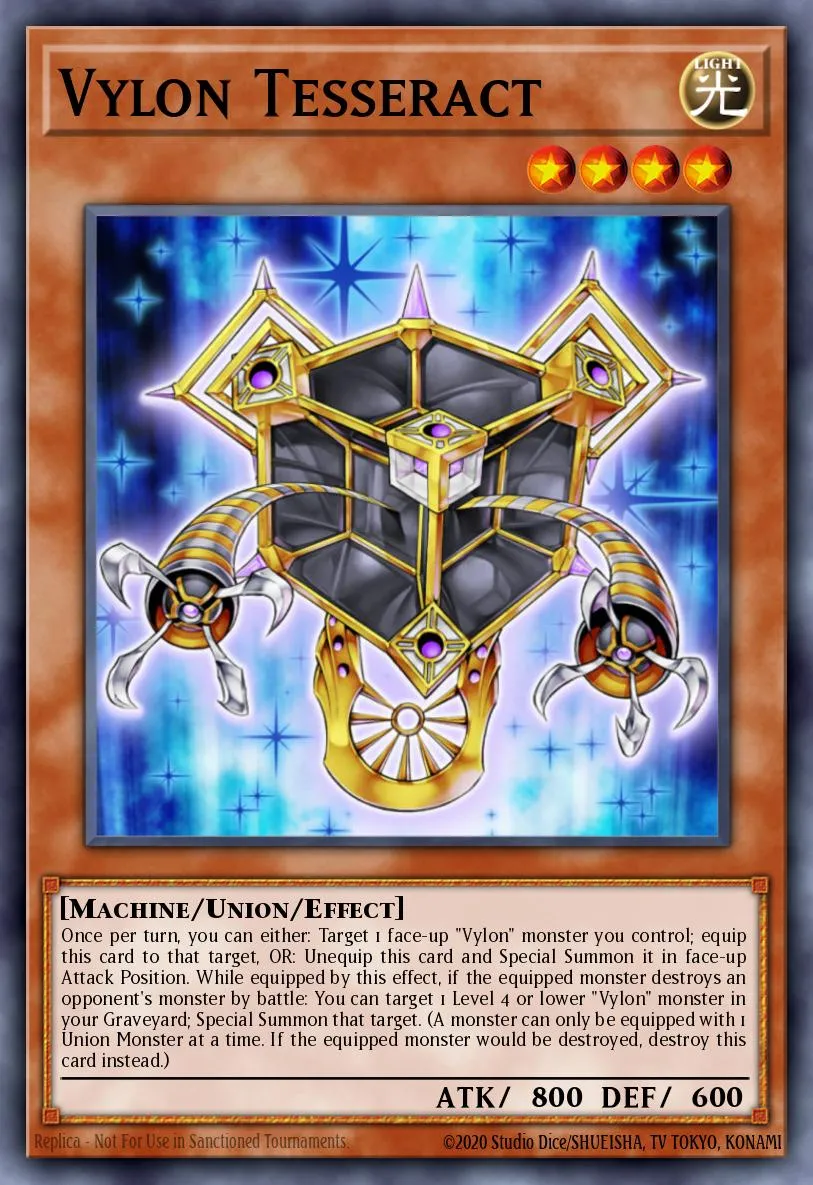 Vylon Tesseract · Duel Terminal 6b 84313685/50