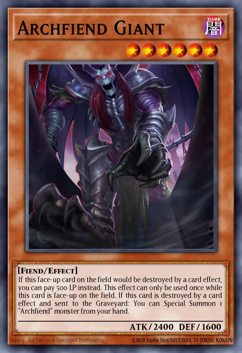 Archfiend Giant · Shadow Specters: Special Edition 84341431/2